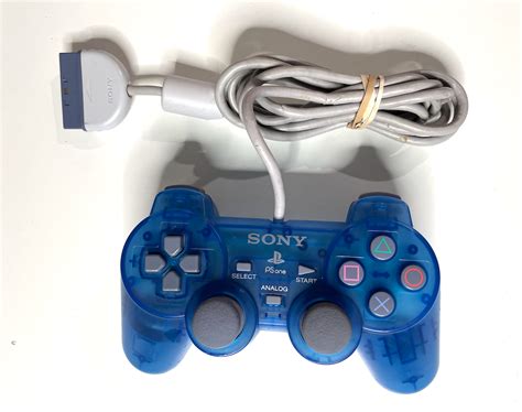 Blue Clear PS1 Sony Playstation 1 Controller OEM Sony Brand – The Game Island