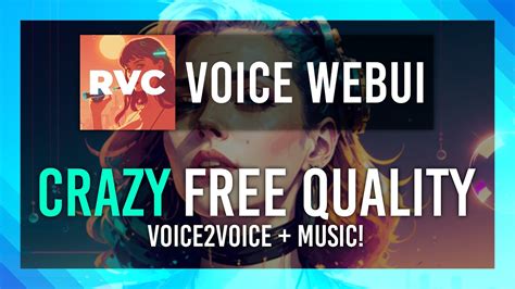 INSANE NEW FREE AI SINGER/VOICE CHANGER | Voice2Voice + Music | RVC (Voice Conversion WebUI ...