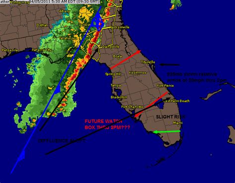 Sky Sanctums: Tornado Watch In Effect North Florida -Severe ...