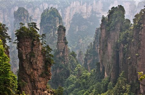 Zhangjiajie National Forest Park, China photo on Sunsurfer