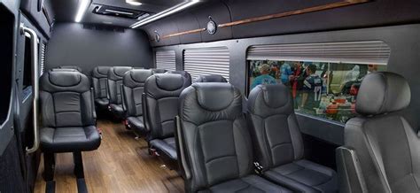 Interior of Mercedes Sprinter passenger van | Sprinter passenger van ...