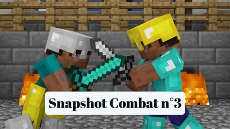 Une troisième snapshot "Combat" disponible - Minecraft.fr