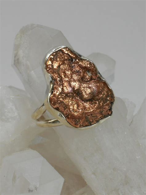 Copper Nugget Ring 1 – Andrea Jaye Collection