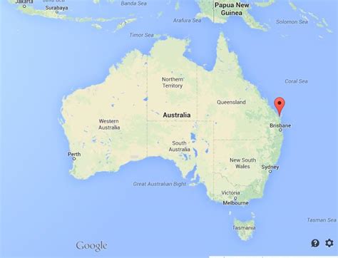 Where is Hervey Bay on Map of Australia