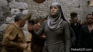 Cersei Walk of Shame - Game Of Thrones S05E10 on Make a GIF