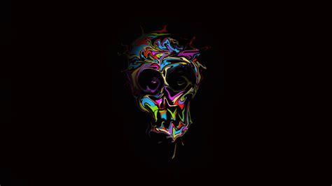 1082222222x1111110 Colorful Skull Art 1082222222x1111110 Resolution Wallpaper, HD Artist 4K ...