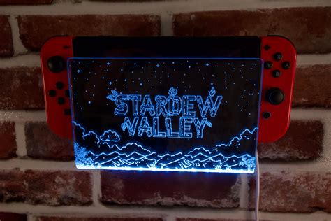 Custom Nintendo Switch Dock Panel Panel and Wall Mount - Etsy