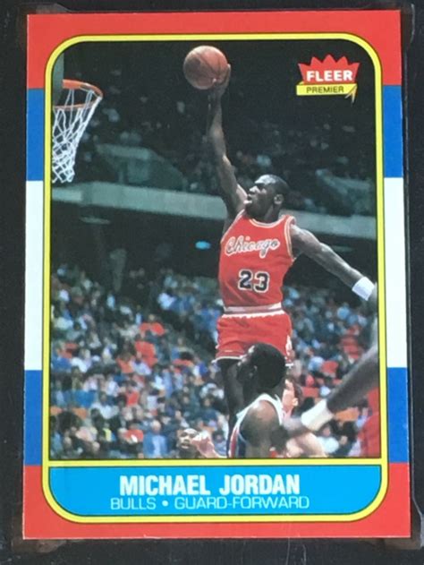 Vintage Gear: Fleer Michael Jordan Rookie Card - Air Jordans, Release ...