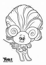 DreamWorks Trolls Trollzart coloring Page  Download Print Or Color sketch template