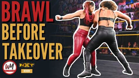 Io Shirai and Raquel González’s wild brawl | WWE NXT Review March 31 ...