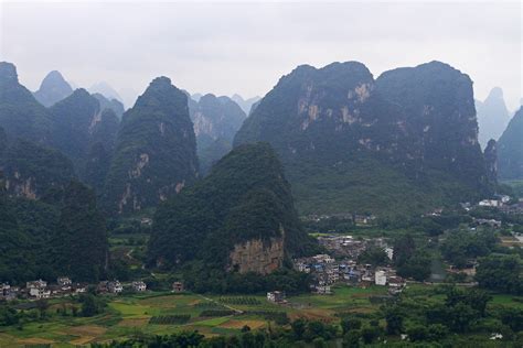 The view from the Moon Hill in Yangshuo, China. | The area a… | Flickr