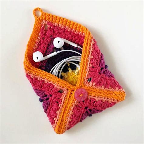 20 Unique Crochet Pouches | Find Easy Crochet Pouch Pattern