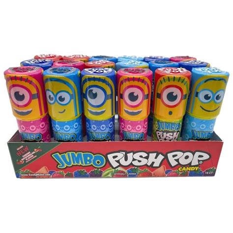 Jumbo Push Pops from Topps | SweetServices.com Online Bulk Candy Store