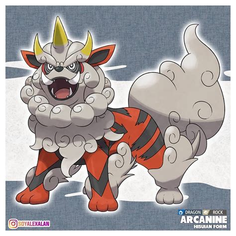 Alex on Instagram: “Here's my version of Hisuian Arcanine! 😁😄🤗💪 . I hope you like it 🙌🙌🙌 . # ...