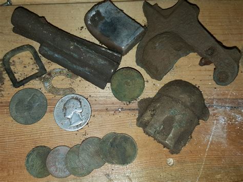 Metal detecting finds — GA homesites