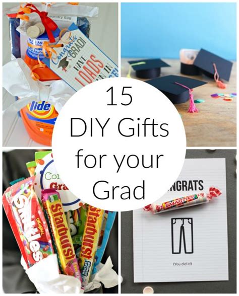 15 DIY Graduation Gift Ideas for your grad! - Make and Takes