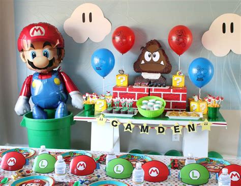 Super Mario Bros / Birthday "Super Mario Birthday Party" | Catch My Party