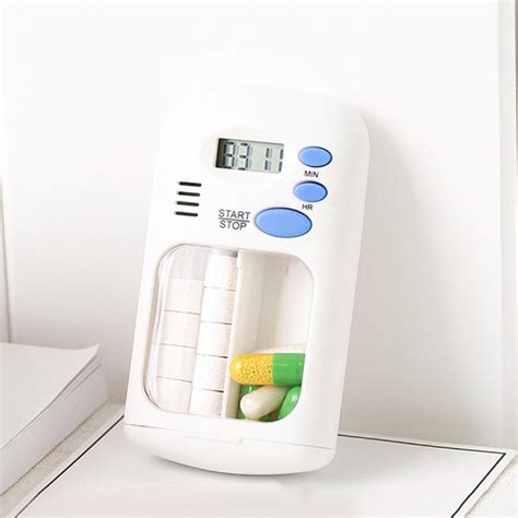 Mini Portable Pill Box With Alarm Reminder - Never Miss Medicine w ...