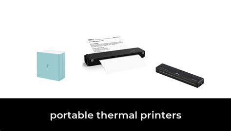 45 Best portable thermal printers in 2022: According to Experts.