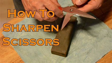 How To Use A Wet Stone To Sharpen Scissors - PRAKOE