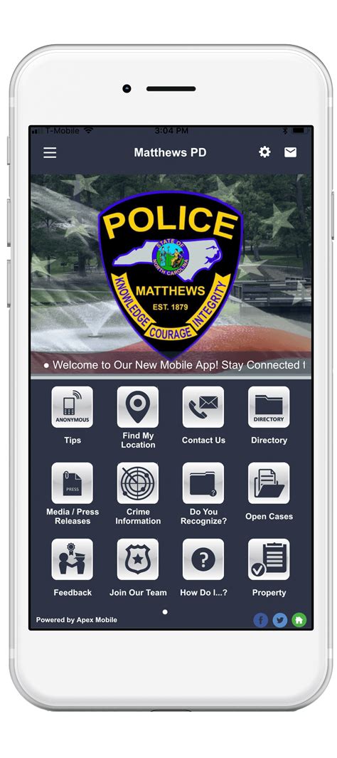 Matthews Police Department - Apex Mobile