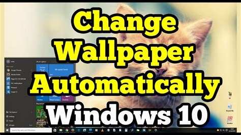 Change Wallpaper Automatically on Windows 10 - YouTube