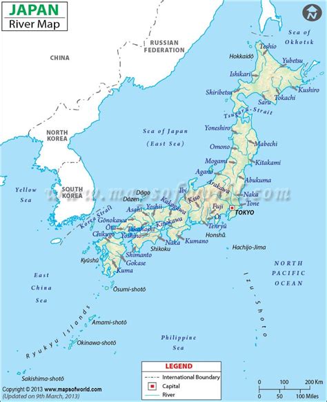 River Data of Japan