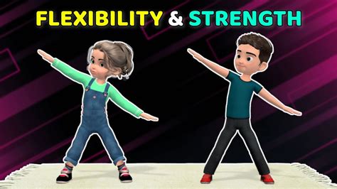 THE BEST CORE EXERCISES FOR KIDS: FLEXIBILITY & STRENGTH - YouTube