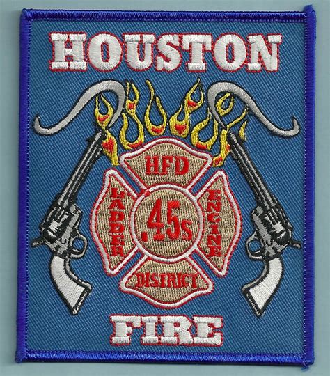 Houston Fire Department Station 45 Company Patch