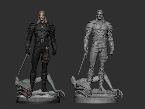 Geralt - Henry Cavill - ZBrushCentral