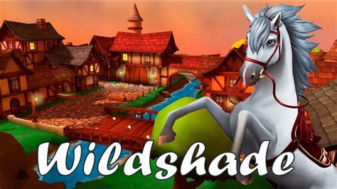 Wildshade game playing horse riding online - YouTube