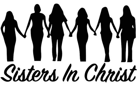 Sisters in Christ .SVG File for Vinyl Cutting - Etsy