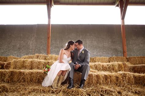 Vintage Style Barn Wedding at Swans Trail Farms