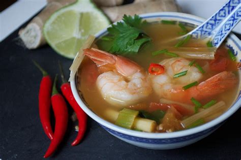 The Secrets of Living: Tom Yum Goong - Spicy Thai Soup with Shrimp and ...