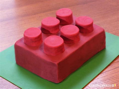 How to make a Lego Brick cake! - Rhubarb and Wren