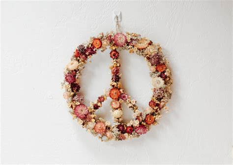 Peace Sign Wreath - Idyllwild