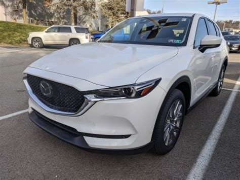 New 2020 Mazda CX-5 Grand Touring in SNOWFLAKE WHITE PEARL MC | Greensburg, PA | #Z01913