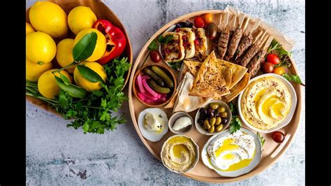 Lebanese Mezze Platter Recipe | Deporecipe.co