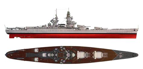 MN Richelieu battleship, lead ship of her class (authentic 1940) Navy Ships, Submarines ...