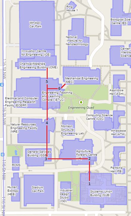 University Of Alberta Hospital Map - State Coastal Towns Map