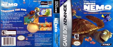 Finding Nemo: The Continuing Adventures (GBA) - The Cover Project