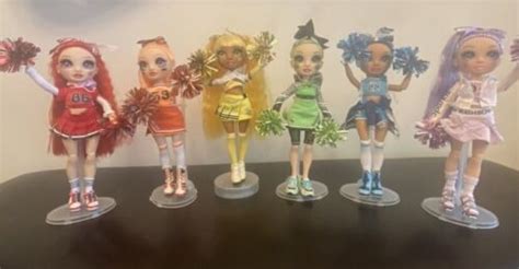 Rainbow High cheerleaders lot of 6 | #4643548379