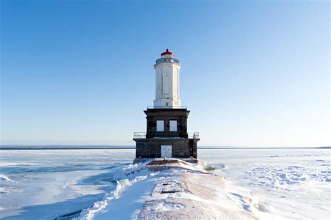 Snowshoeing the Keweenaw’s Frozen Lighthouses