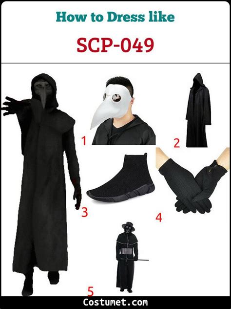 SCP-049's Plague Doctor Costume for Cosplay & Halloween 2023 | Plague doctor costume, Doctor ...