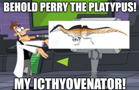 Behold perry the platypus! : r/DinosaurMemes