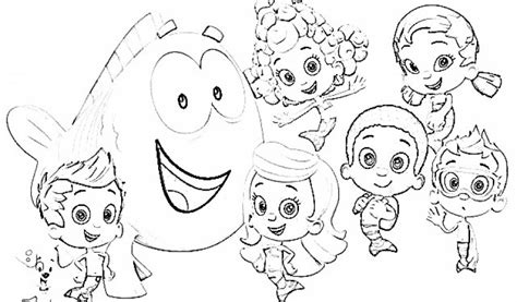 Bubble Guppies Zooli Coloring Pages Coloring Pages