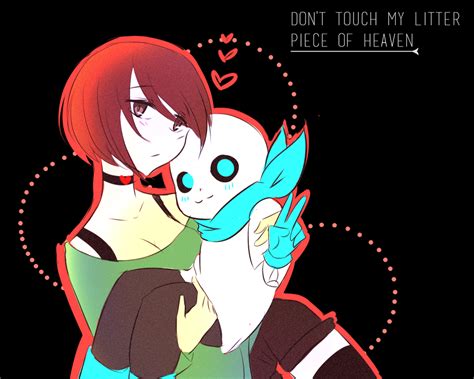 Underswap / Chara and Sans by SammyCN on DeviantArt