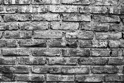 Gray brick wall, wall, photography, texture, monochrome HD wallpaper ...