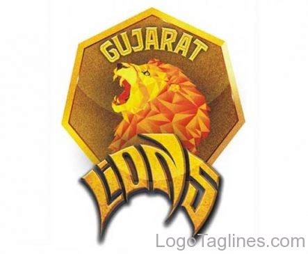 Gujarat Lions Logo and Tagline