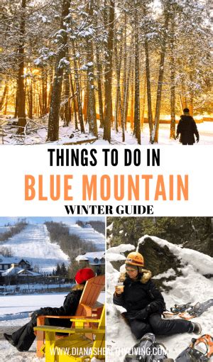 7 Blue Mountain Winter Activities For Winter Fun | Diana's Healthy Living